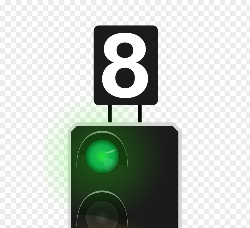 Traffic Light Green Electronics PNG