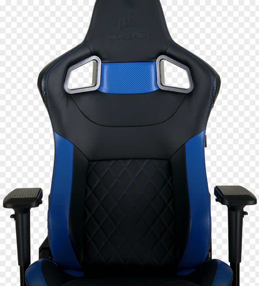 Blue Chair Video Game Gaming Corsair Components Thermaltake PNG