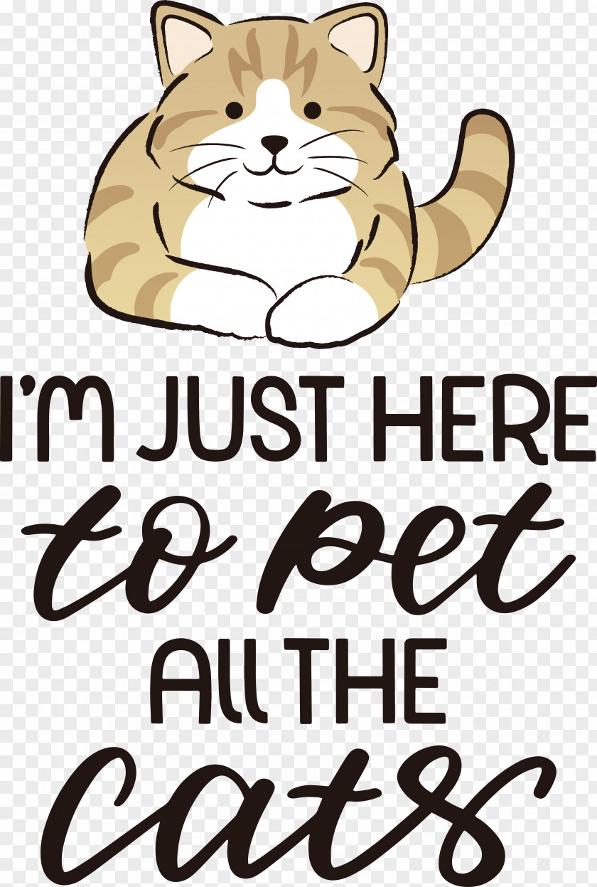 Cat Dog Whiskers Cartoon Small PNG