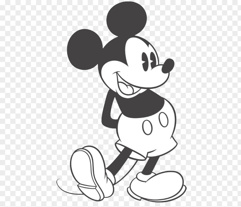 Mickey Mouse Minnie The Art Of Walt Disney Black And White Company PNG