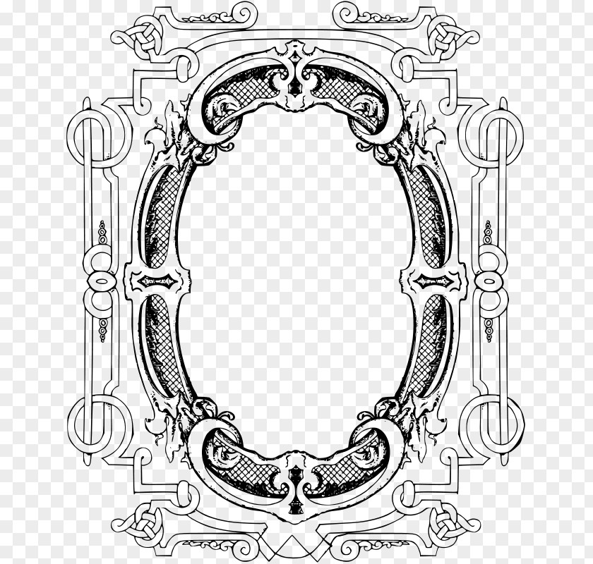Ornate Circle Clip Art PNG