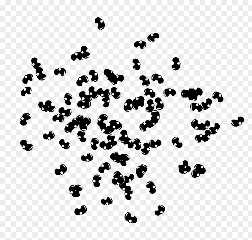 Spot Black And White Clip Art PNG