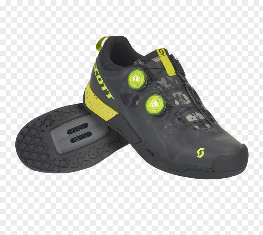 Bicycle Cycling Shoe Scott MTB AR Boa Clip Men's Mountain Bike Sports PNG