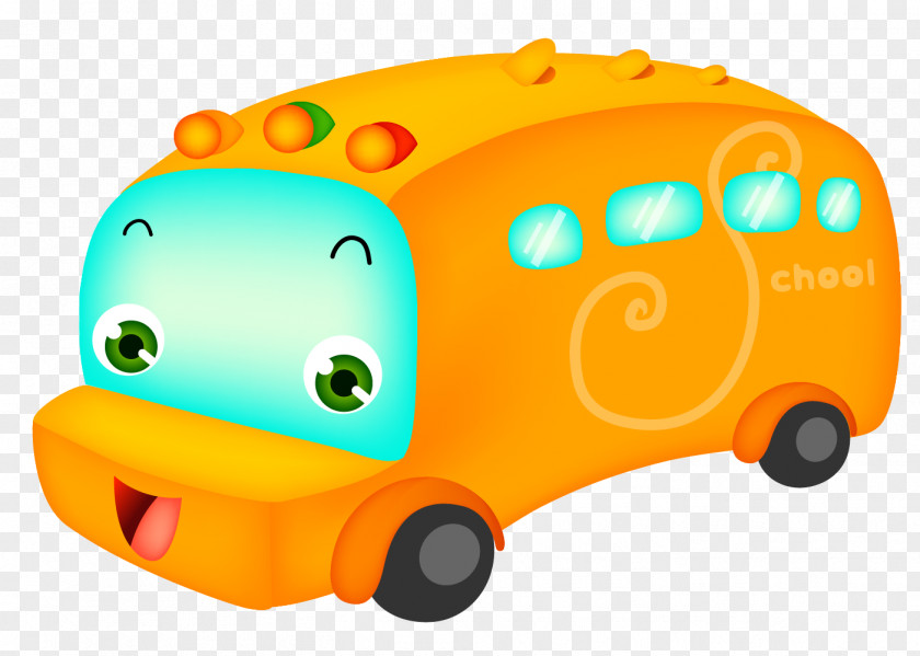 Cartoon Car Education PNG