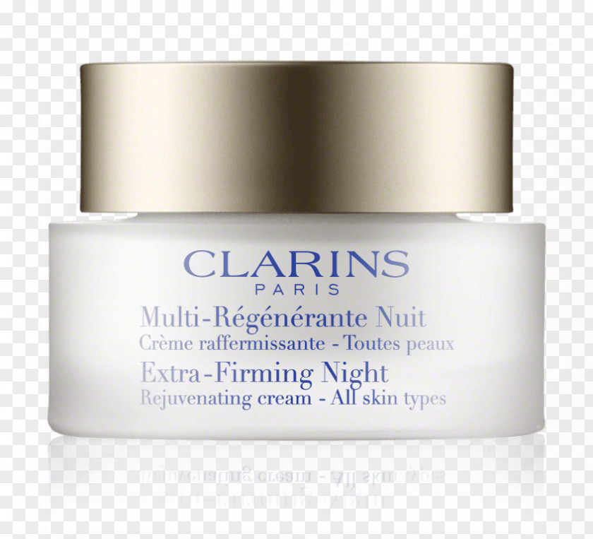 Clarins Skin Extra-Firming Night Rejuvenating Cream Wrinkle Anti-aging PNG