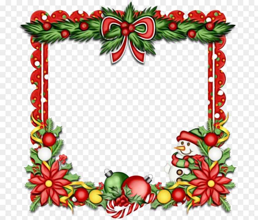 Holly Holiday Ornament Christmas Decoration PNG