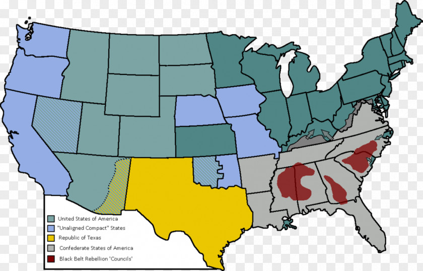 Map Road Western United States City American Civil War PNG