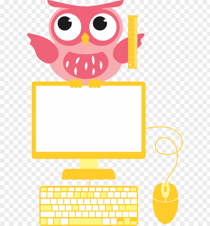 Owl Page Layout Clip Art PNG