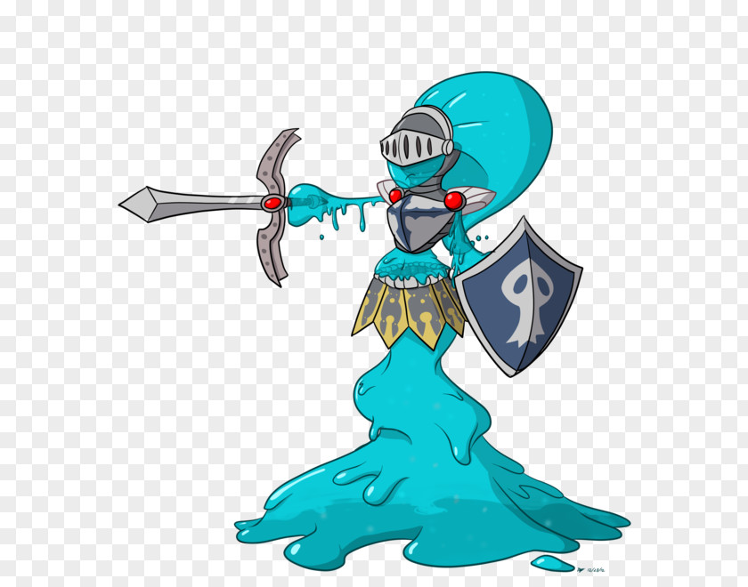 Rpg Slime Knight Armour Woman Warrior PNG