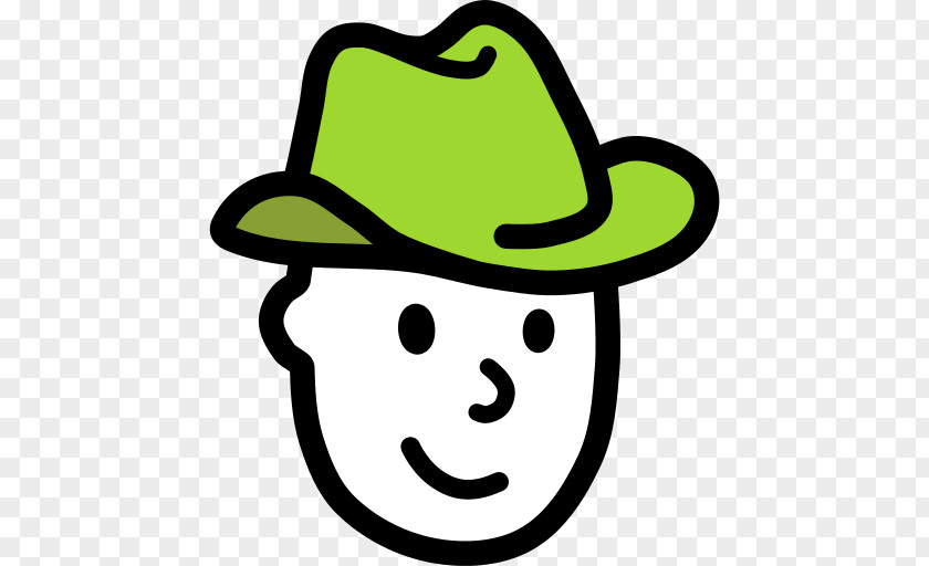 Smiley Cowboy Hat Clip Art PNG
