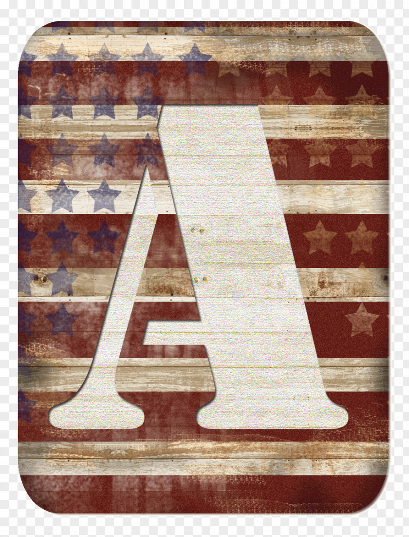 Flag Lettering Alphabet Of The United States PNG