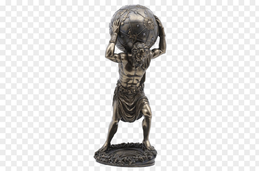Greek Statue Atlas Hades Mythology Titan PNG