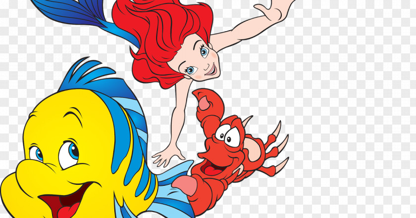 Mermaid Ariel Sebastian The Little Clip Art PNG