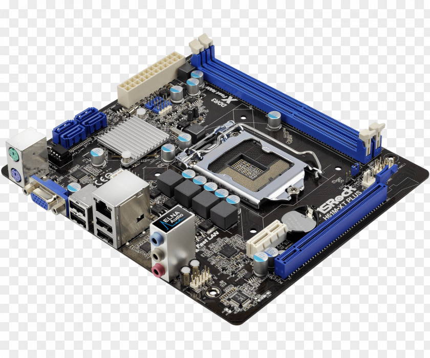 MotherboardMicro ATXLGA1155 SocketH61LGA1155 Socket CPU SocketIntel Intel LGA 1155 ASRock H61M-VG3 PNG