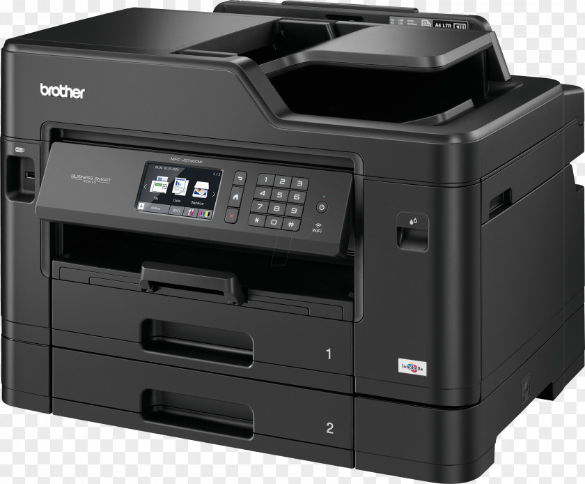 Multifunction Multi-function Printer Inkjet Printing Brother Industries Duplex PNG