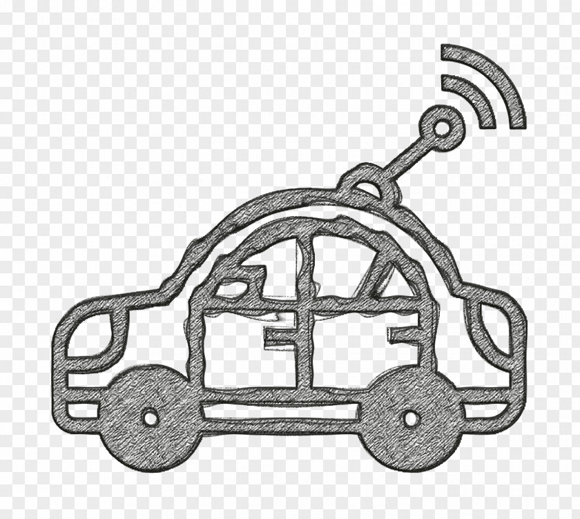 Antenna Icon Car Automotive Spare Part PNG