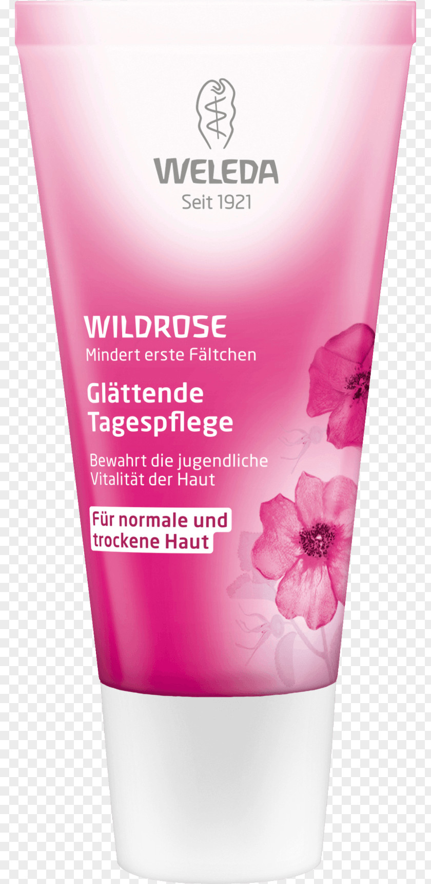 Cream Lotion Weleda Facial Welenda Wildrose Glättende Feuchtigkeitspflege PNG