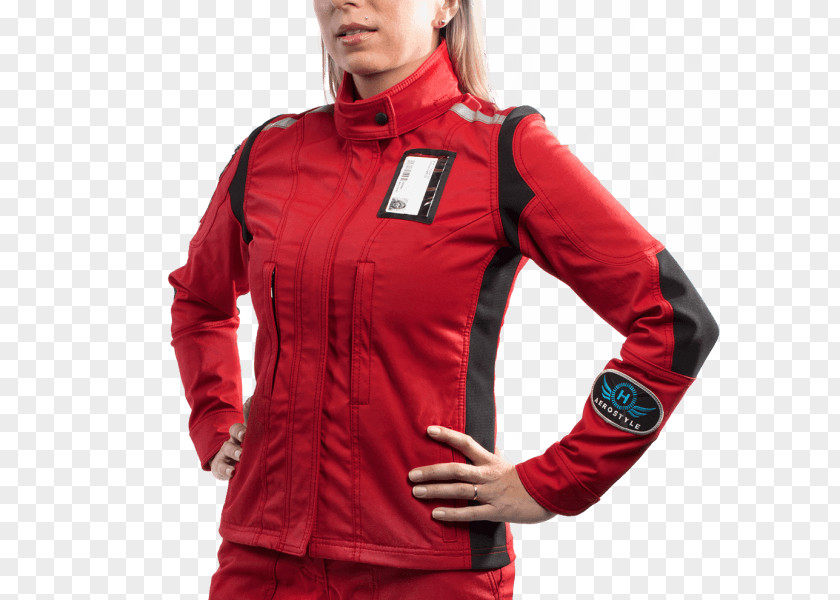 Ems Flight Suit Jacket Zipper Outerwear Sleeve PNG