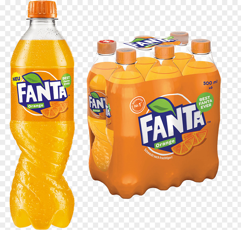 Fanta Orange Drink Soft Fizzy Drinks Sprite PNG