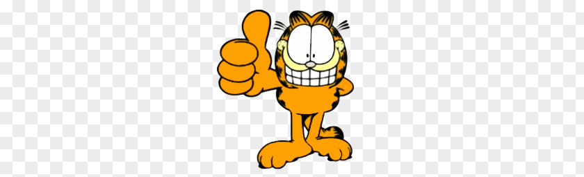 Garfield Thumb Up PNG Up, illustration clipart PNG