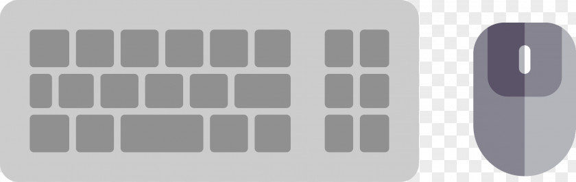 Keyboard Vector Decorative Elements Computer Laptop Mouse Dell Protector PNG