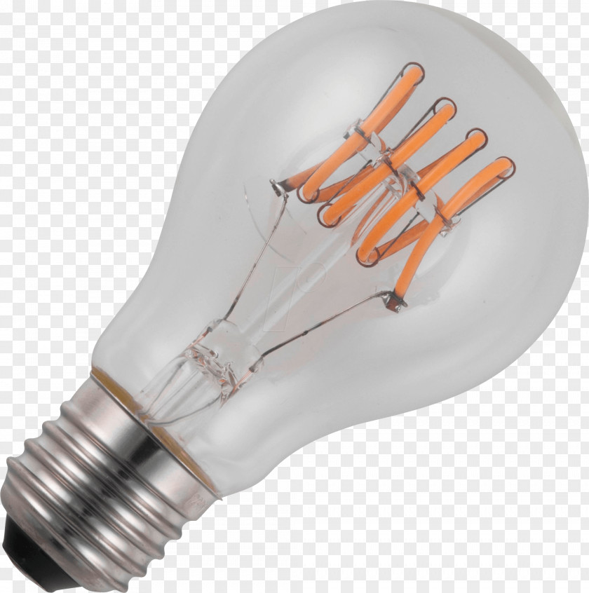 Lamp LED Filament Edison Screw Electrical Light-emitting Diode PNG