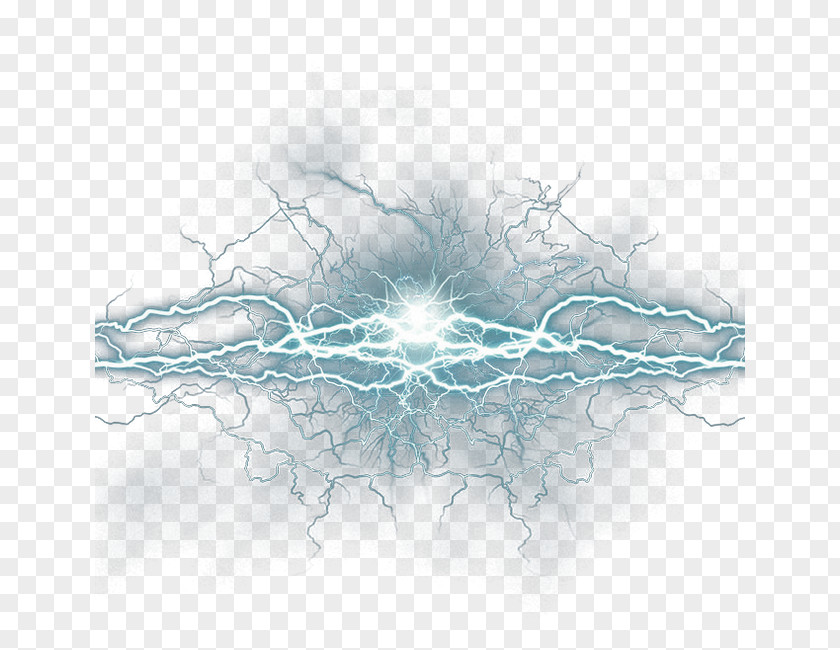 Lightning Effect Elements Icon PNG