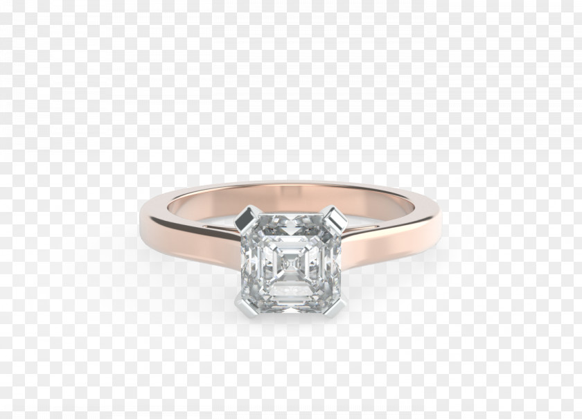 Wedding Ring Engagement Jewellery Diamond Princess Cut PNG