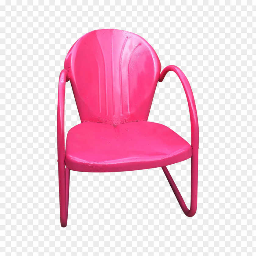 Chair Plastic Pink M PNG