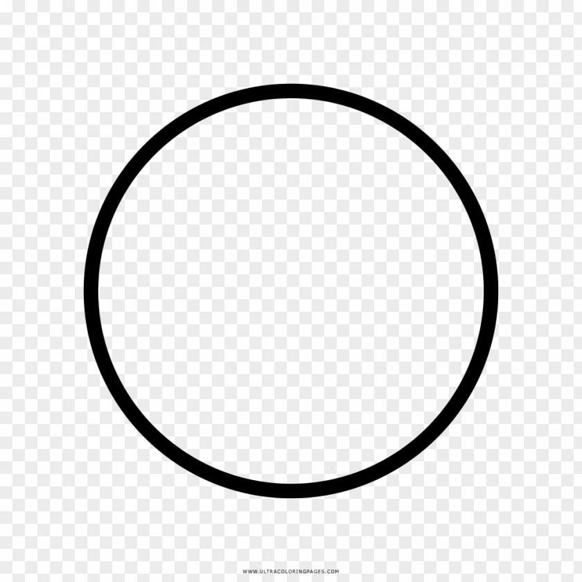 Circle Point White Black M Font PNG