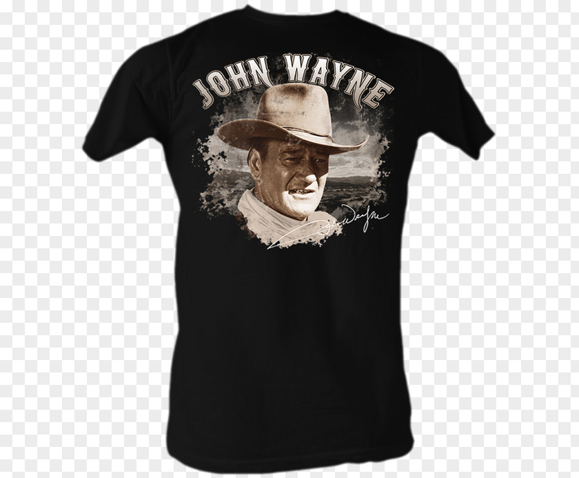 John Wayne T-shirt Hoodie United States Denver Gold PNG
