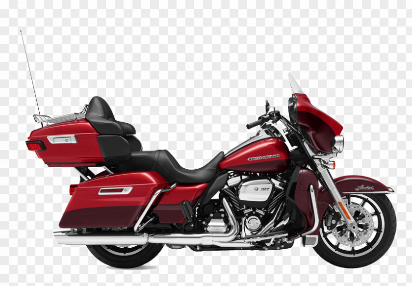 Motorcycle Harley-Davidson Electra Glide Softail Touring PNG