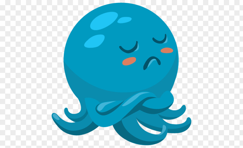 Octopus Sticker VKontakte Telegram Clip Art PNG