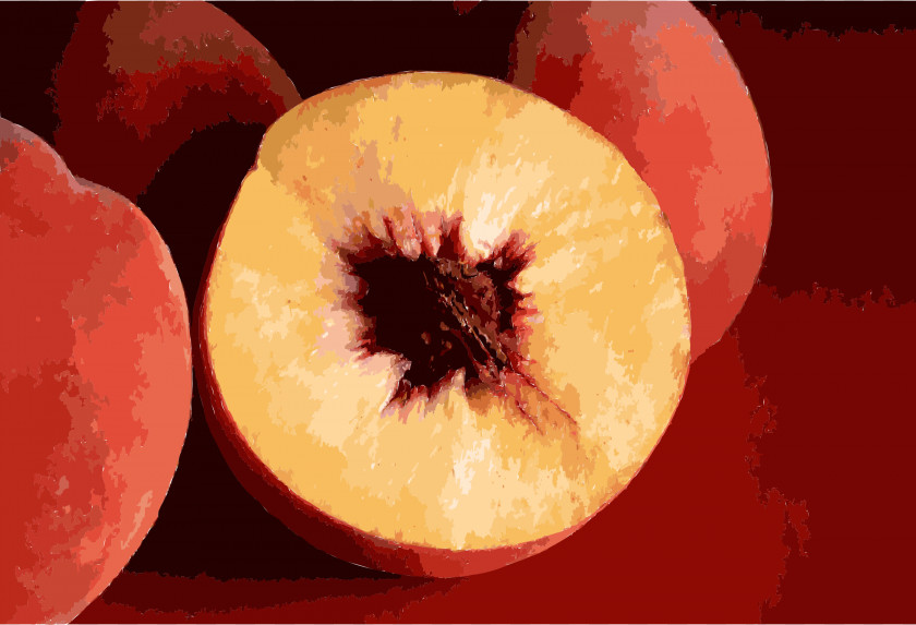 Peach Nectarine Peaches And Cream Fruit Recipe PNG