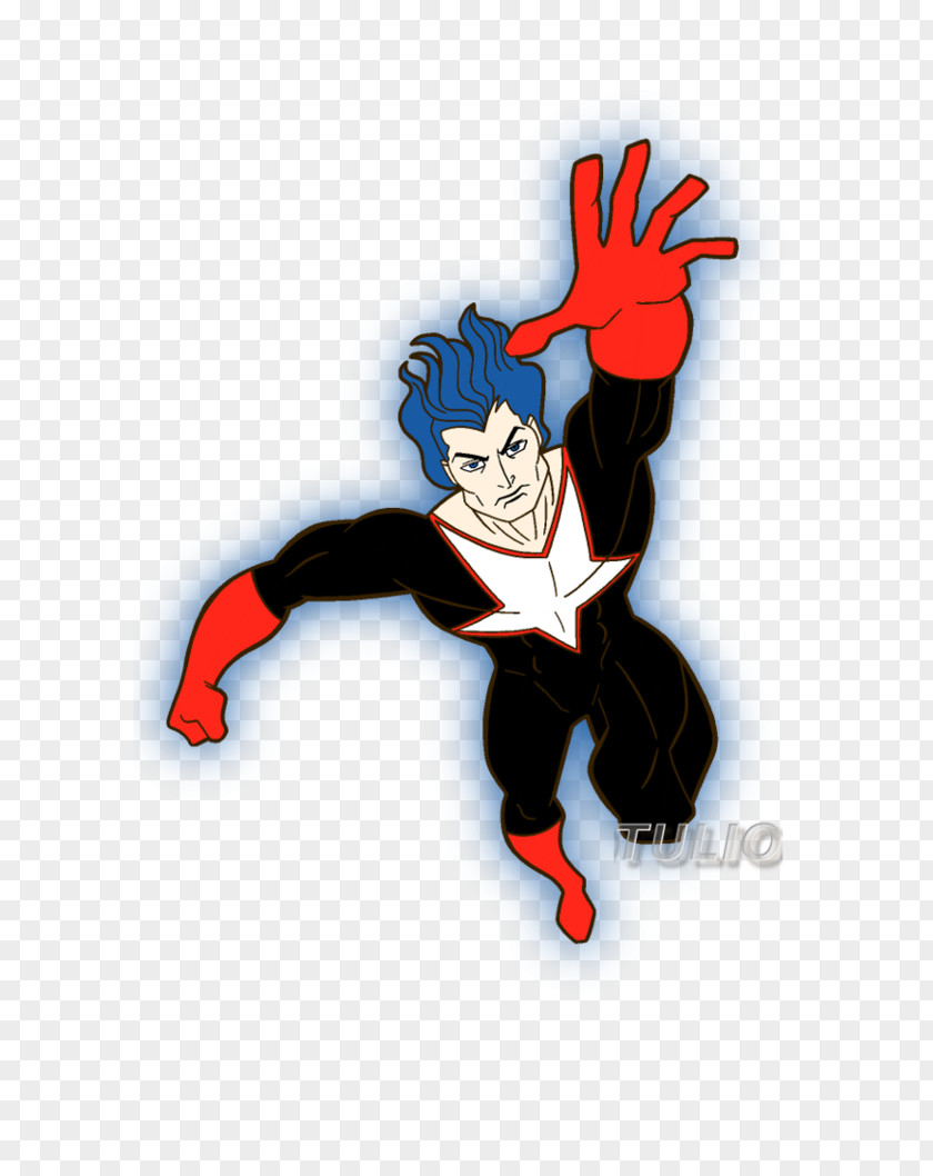Starman Superhero Clip Art PNG