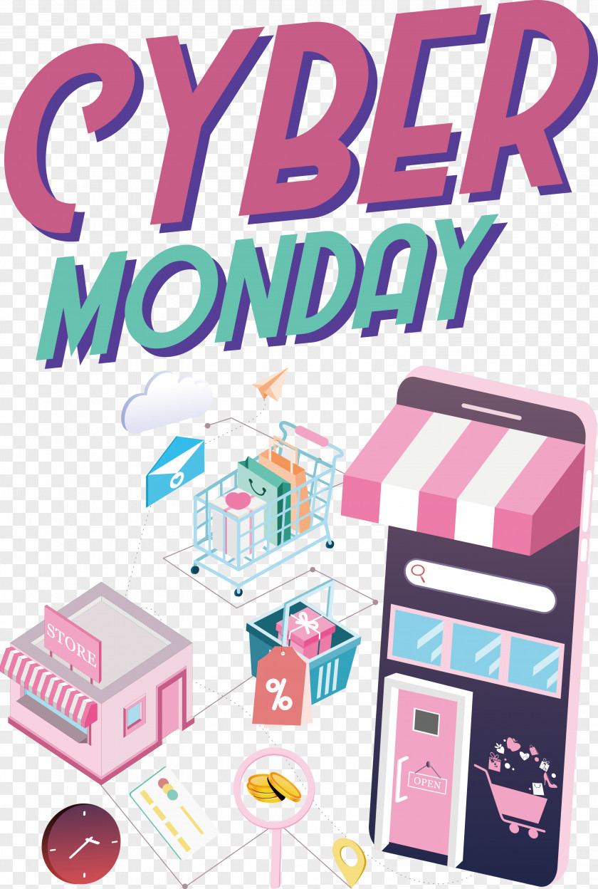 Cyber Monday PNG