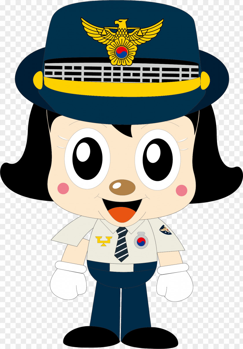 Female Police Elements Officer Cartoon Station Internet PNG