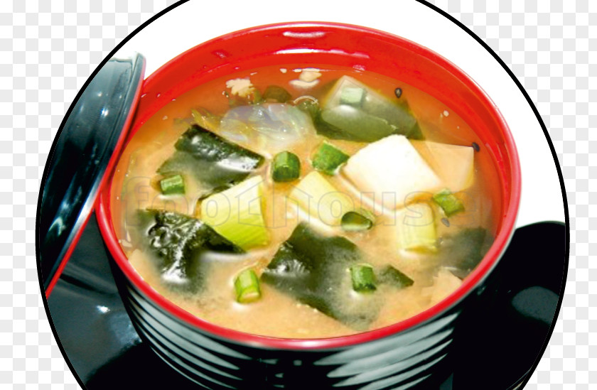 Letinous Edodes Seaweed Soup Tom Kha Kai Miso Japanese Cuisine Wonton Canh Chua PNG