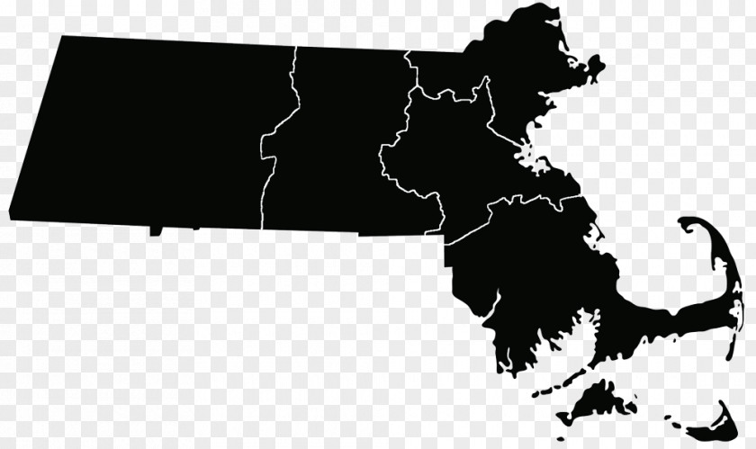 Map United States Presidential Election In Massachusetts, 2016 Clip Art PNG