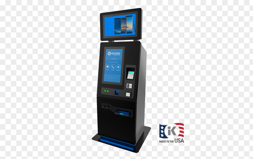 Bank Interactive Kiosks Money Commerce Financial Transaction PNG