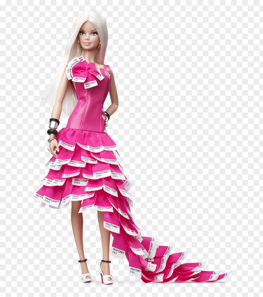 Color Fashion France Barbie Pantone Doll Pink PNG