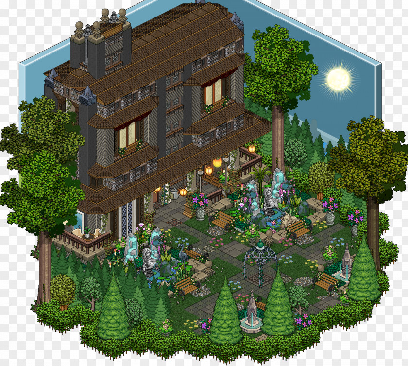 House Habbo Plan Mansion Minecraft PNG