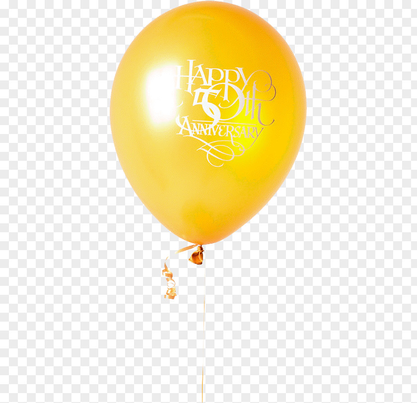 Toy Orange Balloon Party PNG