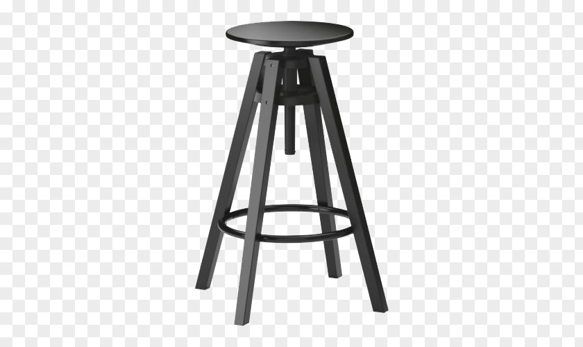 Black Chair Lift Table Bar Stool IKEA PNG