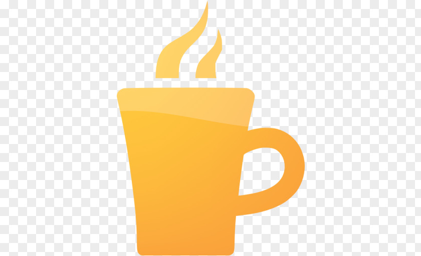 Coffee Icon Hot Chocolate Cup Orange PNG