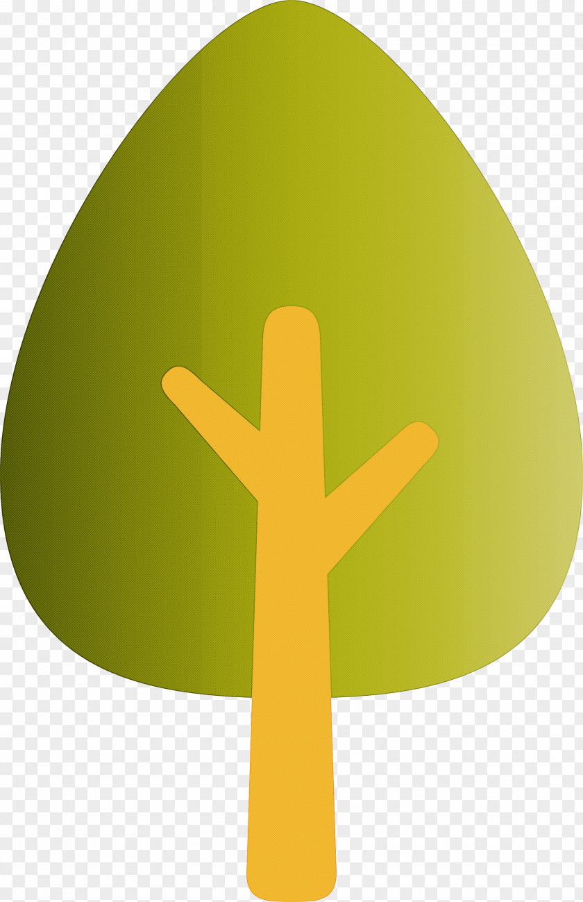 Green Yellow Symbol Plant Cross PNG