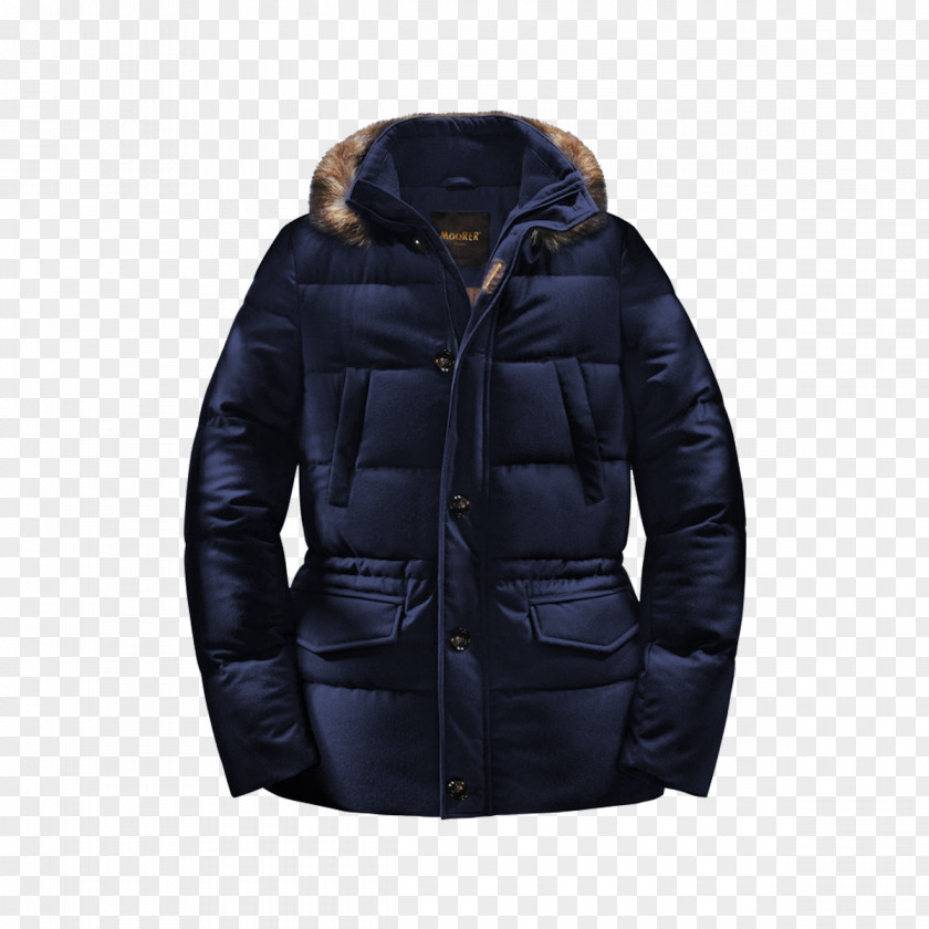 Jacket Cobalt Blue Coat Sleeve Fur PNG