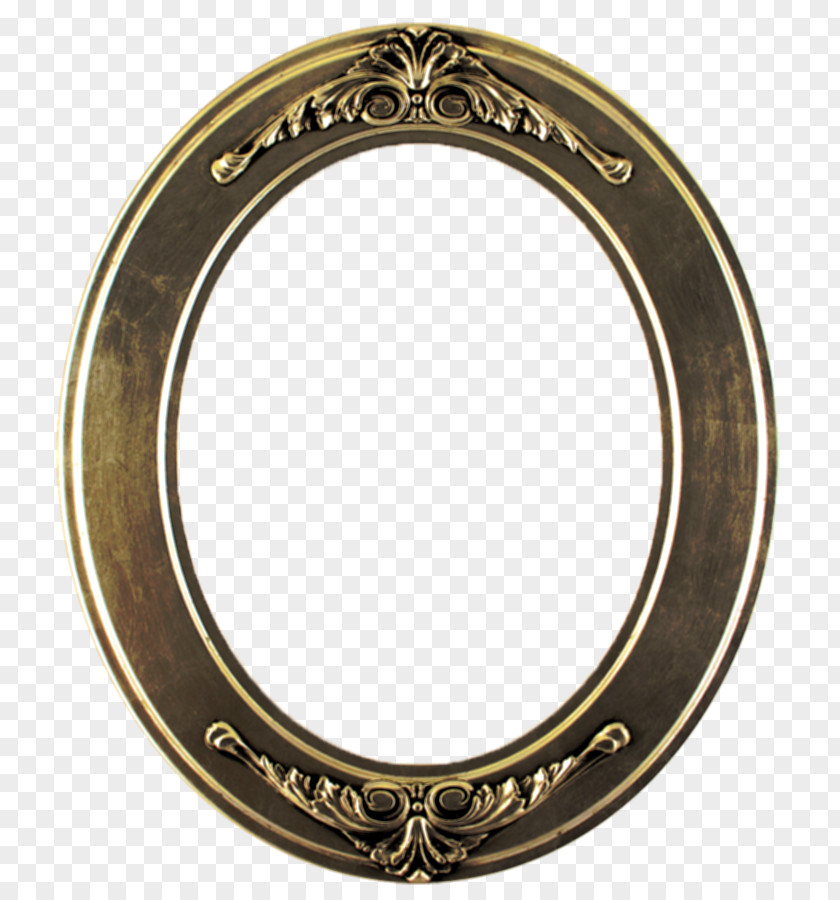 Mirror Picture Frames Oval PNG