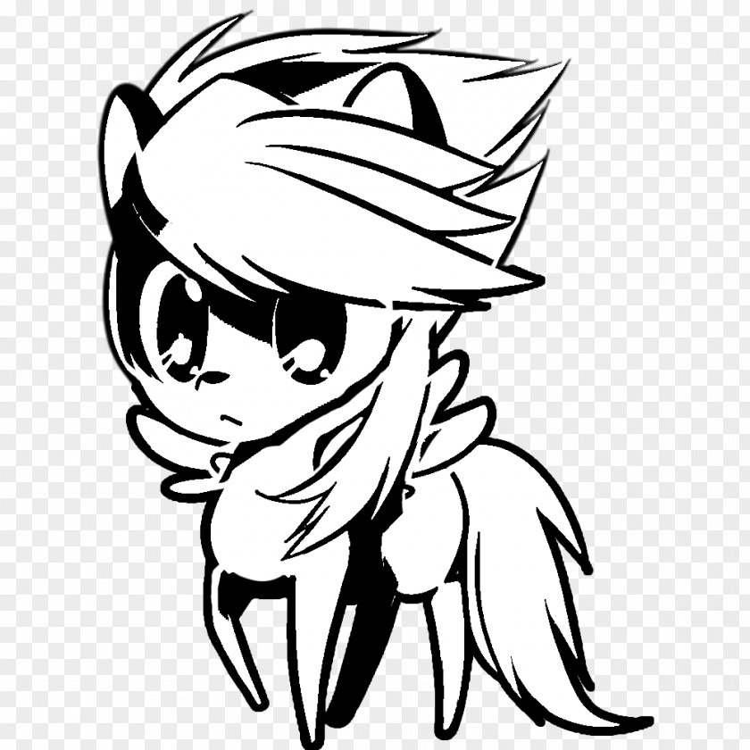 Pony Stencil Drawing Visual Arts Line Art Clip PNG