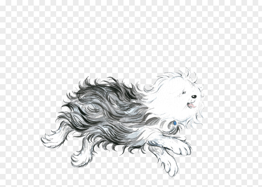 Puppy Old English Sheepdog Hairy Maclary From Donaldson's Dairy Coloring Book And Friends PNG